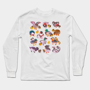 Duck and Duckling Long Sleeve T-Shirt